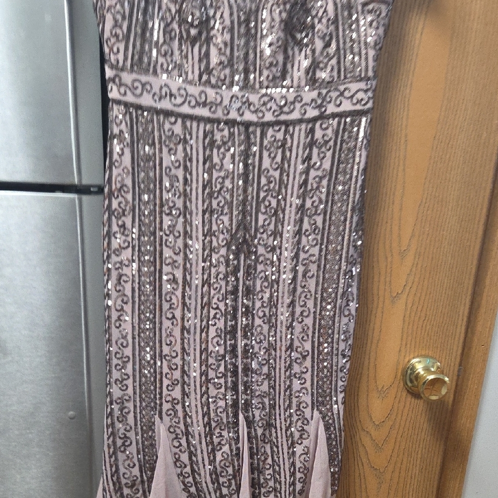 R&M Richards Sequin Mini Dress - Picture 7 of 17